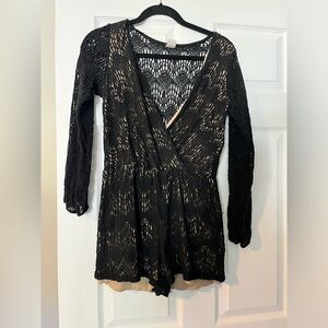 Monaco long sleeve romper